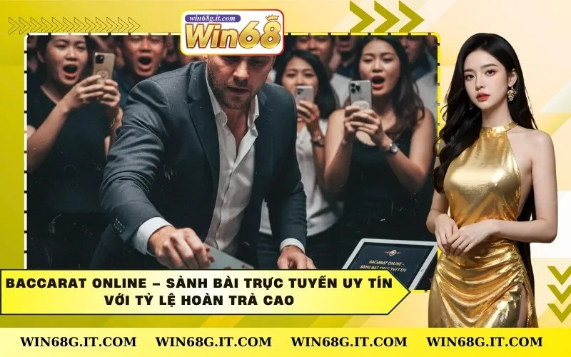 Baccarat Online – Sảnh Bài Trực Tuyến Uy Tín Với Tỷ Lệ Hoàn Trả Cao