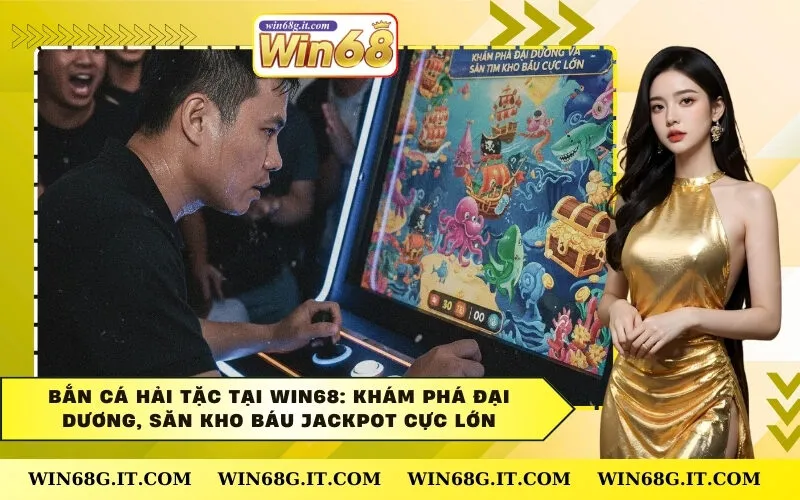Bắn Cá Hải Tặc Tại Win68: Khám Phá Đại Dương, Săn Kho Báu Jackpot Cực Lớn