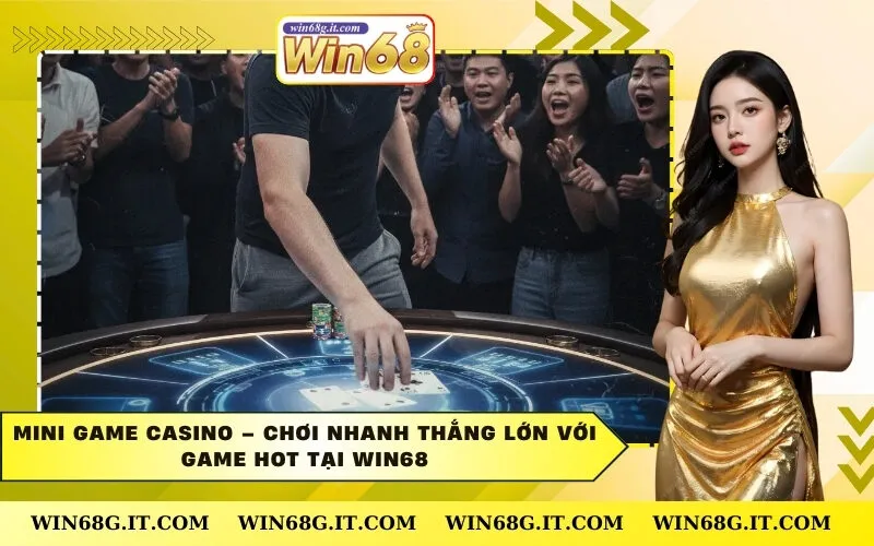 Mini Game Casino – Chơi Nhanh Thắng Lớn Với Game Hot Tại Win68