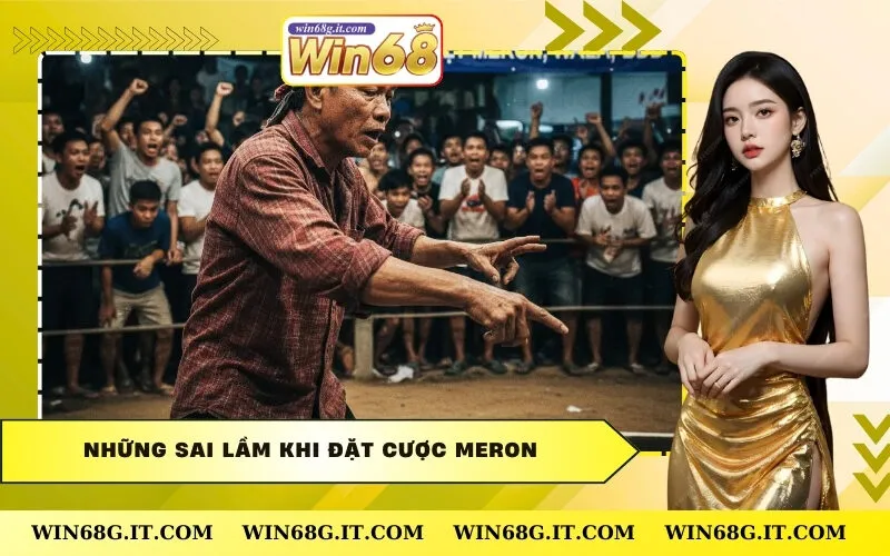 Những sai lầm khi đặt cược Meron