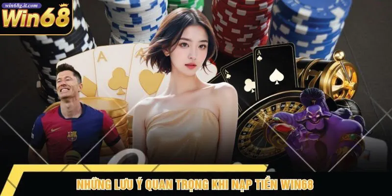 Những Lưu Ý Quan Trọng Khi Nạp Tiền Win68